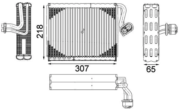 Evaporator aer conditionat