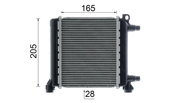 Radiator racire motor