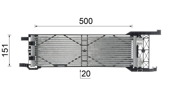 Radiator racire ulei cutie viteze automata