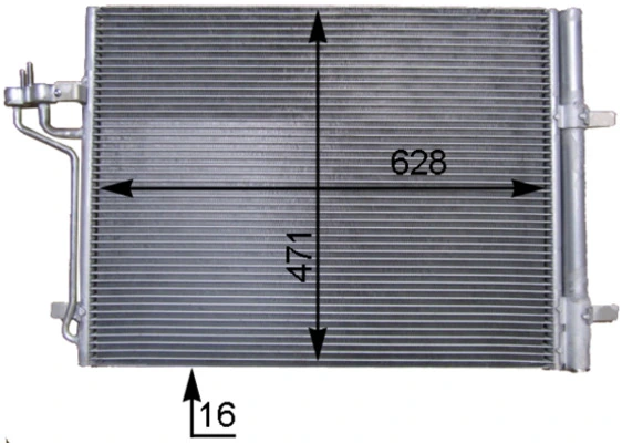 Radiator climatizare
