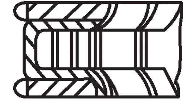 Set segmenti piston