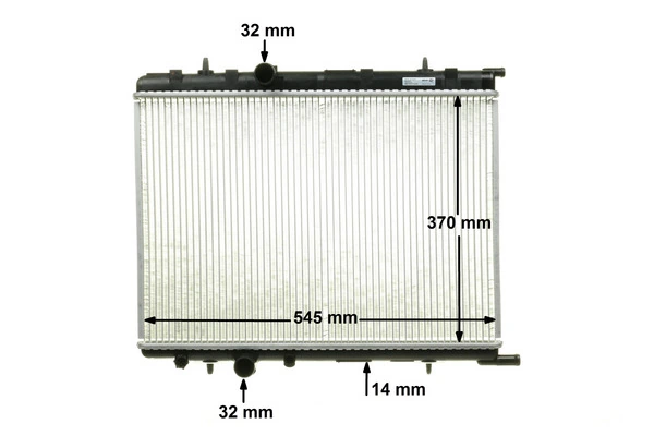 Radiator racire motor
