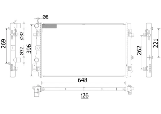 Radiator, racire motor