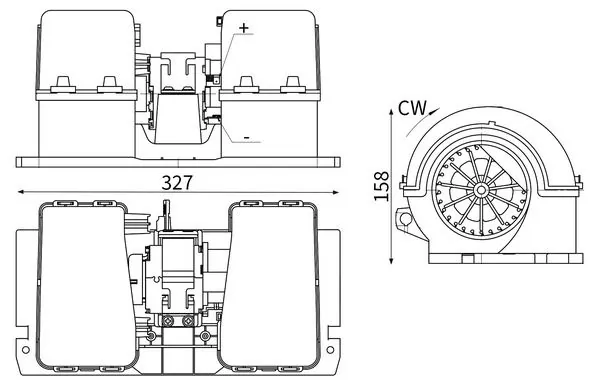 Ventilator habitaclu
