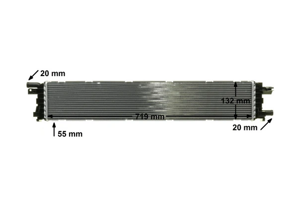 Radiator temperatura scazuta intercooler