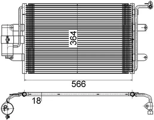 Radiator climatizare