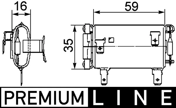 Rezistor ventilator habitaclu