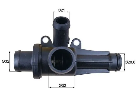Termostat lichid racire