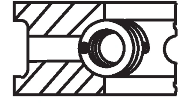 Set segmenti piston