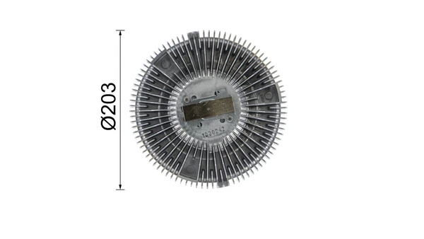 Cupla ventilator radiator