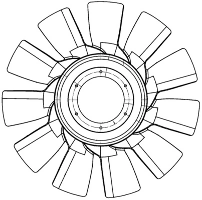 Paleta ventilator, racire motor