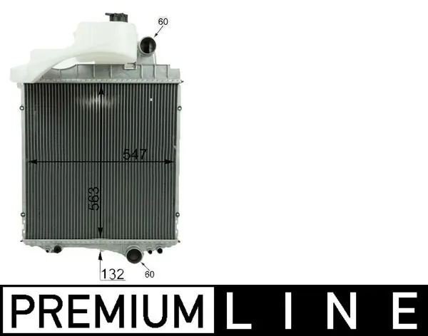 Radiator racire motor