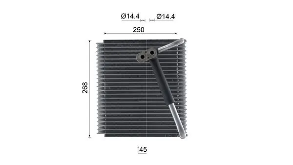 Evaporator aer conditionat