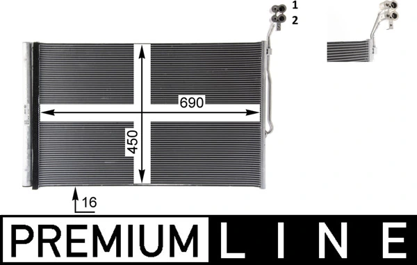 Radiator climatizare