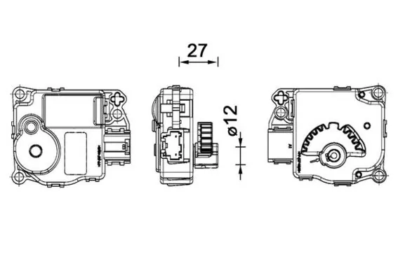 Element de reglare clapeta carburator