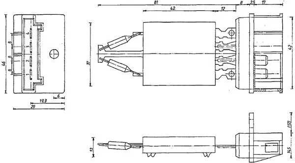 Rezistor ventilator habitaclu