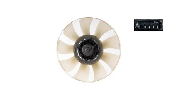 Cupla ventilator radiator