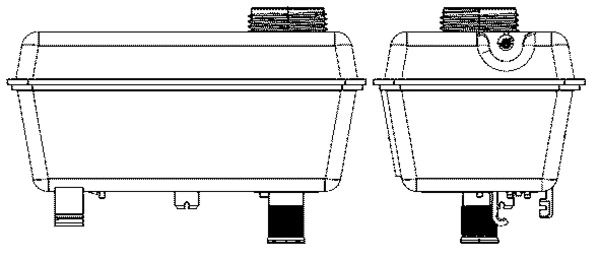 Vas expansiune lichid racire