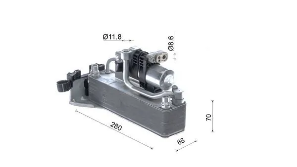 Radiator climatizare
