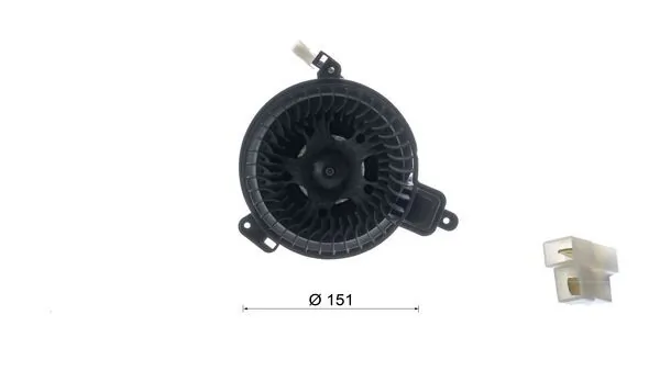 Ventilator, habitaclu