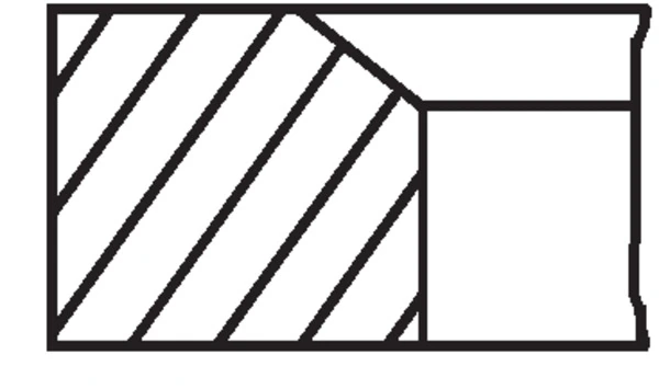 Set segmenti piston