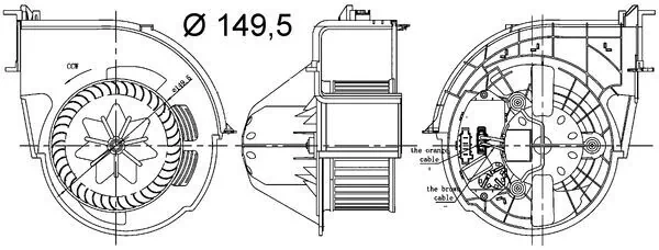 Ventilator habitaclu