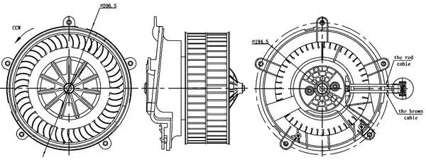 Ventilator habitaclu