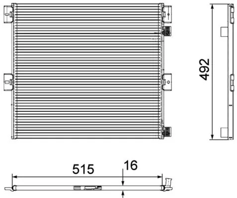 Radiator climatizare