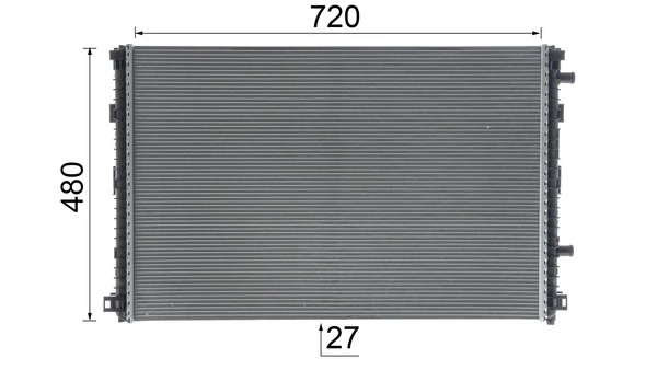 Radiator temperatura scazuta intercooler