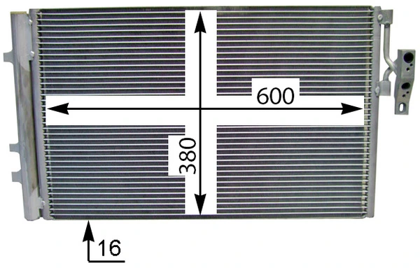 Radiator climatizare