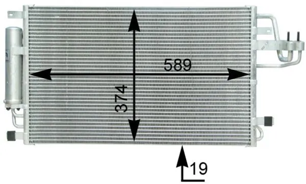 Radiator climatizare