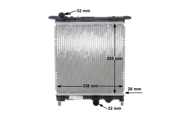 Radiator racire motor