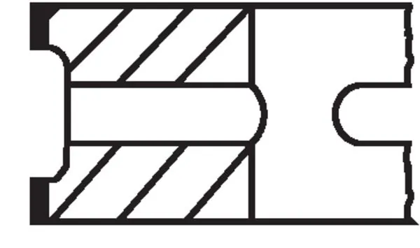 Set segmenti piston