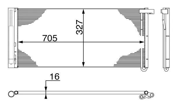 Radiator climatizare