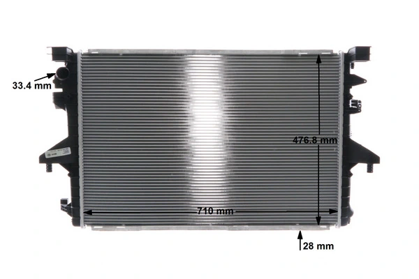 Radiator racire motor