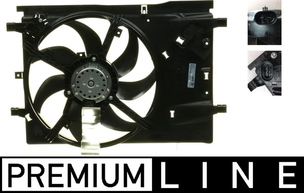 Ventilator radiator racire