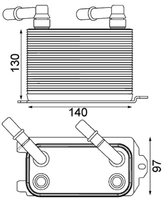 Radiator racire ulei cutie viteze automata