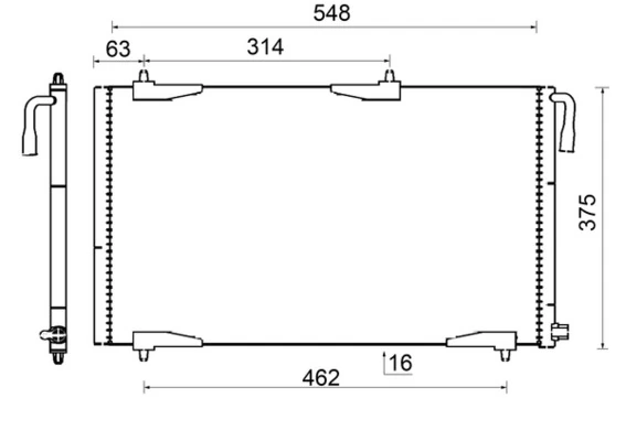 Radiator climatizare