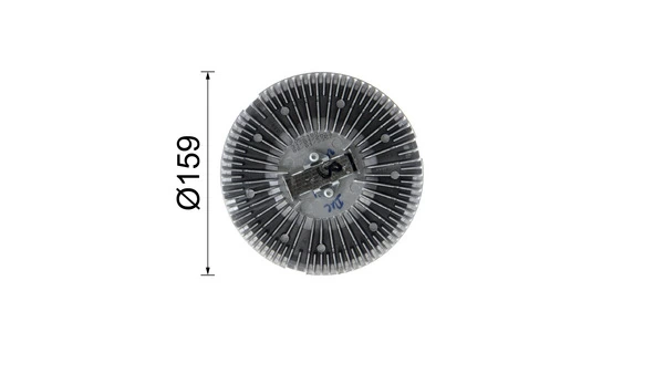 Cupla ventilator radiator