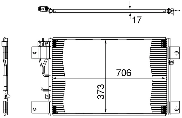 Radiator climatizare