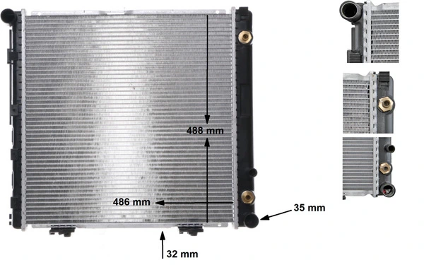 Radiator racire motor