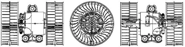 Ventilator habitaclu