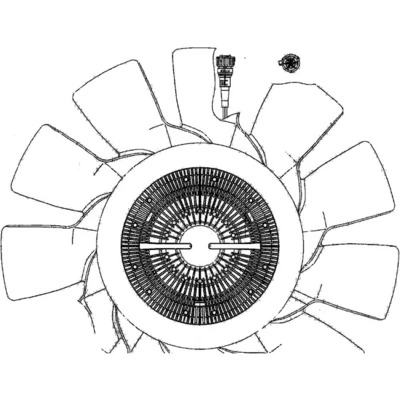 Ventilator radiator racire