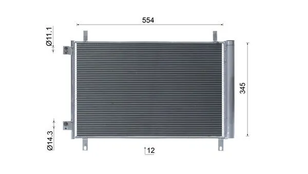 Radiator climatizare