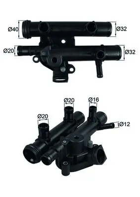 Termostat,lichid racire