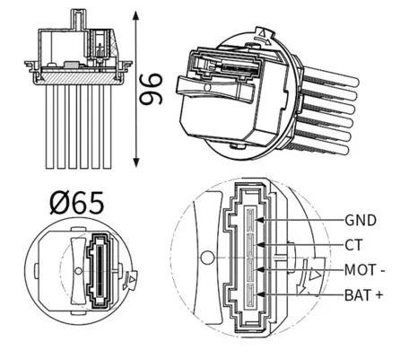 Ventilator, habitaclu