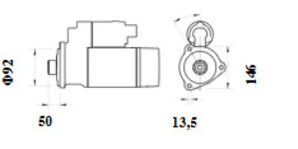Radiator racire motor