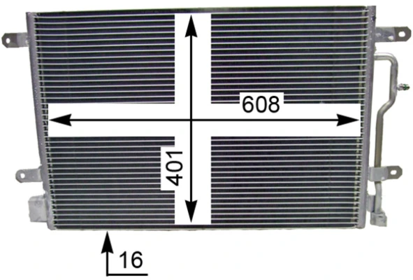 Radiator climatizare
