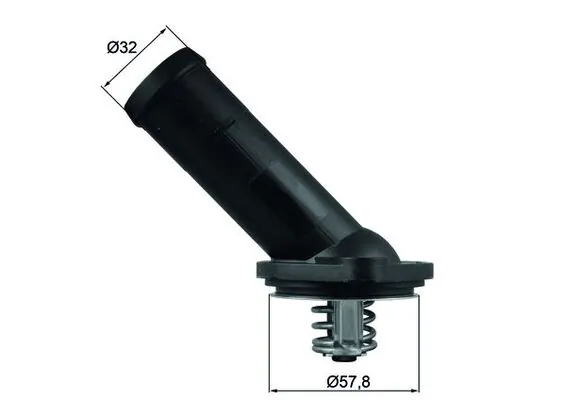 Termostat lichid racire
