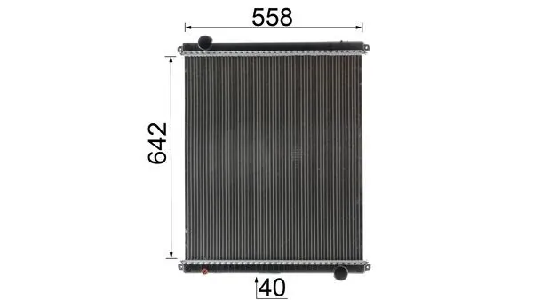 Radiator racire motor